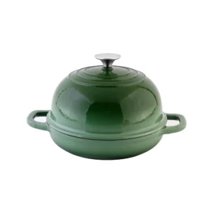 ARDENA gietijzeren broodpan met hoge kap – 24 × 32 × 18 cm