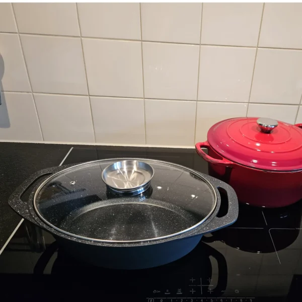 CS Kochsysteme Braadpan inductie Marburg 32x24cm - Afbeelding 5