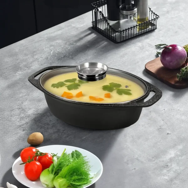 CS Kochsysteme Braadpan inductie Marburg 32x24cm - Afbeelding 7