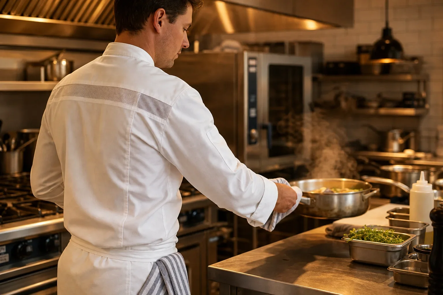 koksbuis voor warme keuken