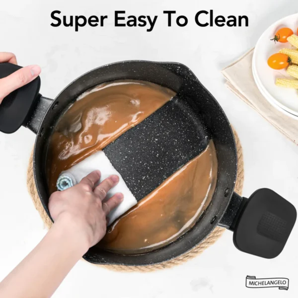 Pastapan met afgietdeksel – 6L - Afbeelding 4