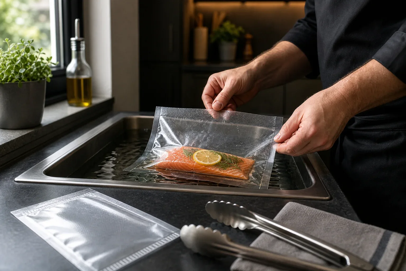 vacuümzakken voor sous vide koken